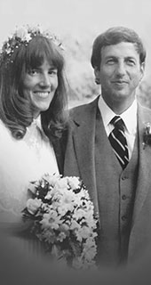 1981-married Fred Young and Wendy Nutter on their wedding day.