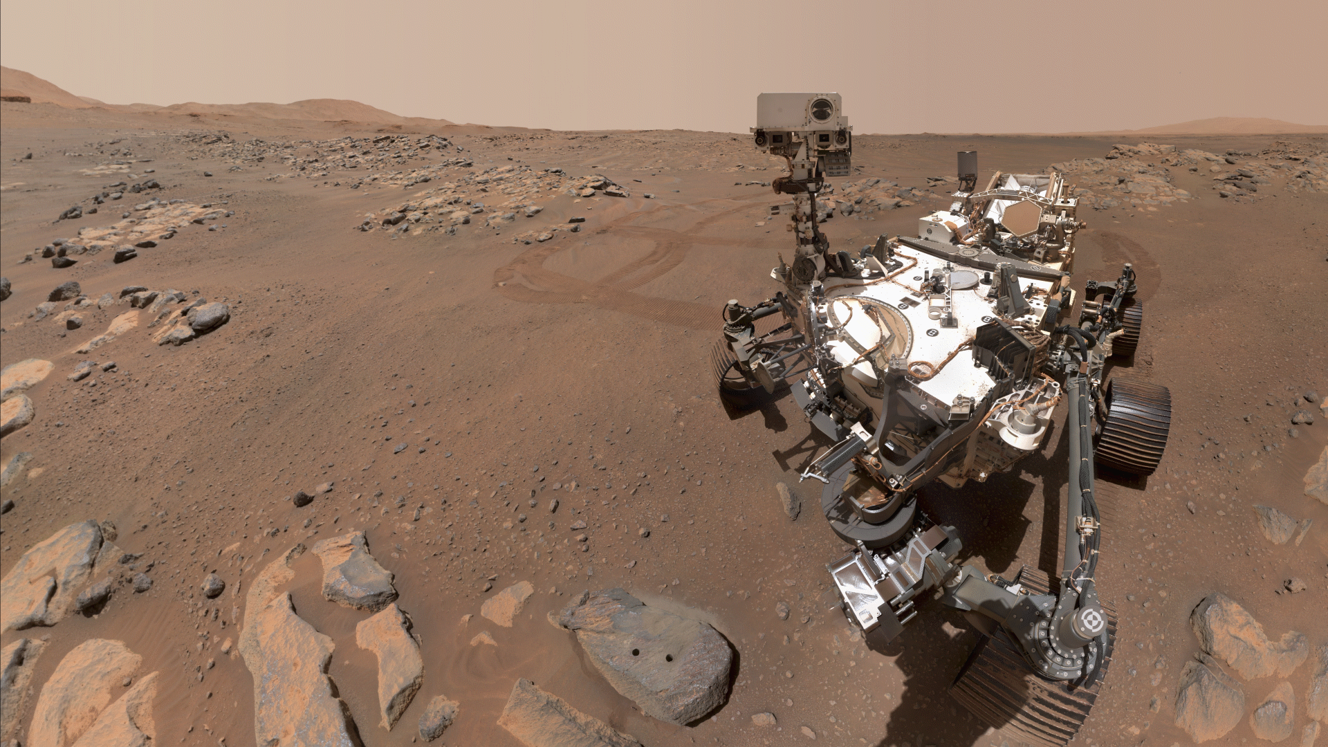 PerseveranceSelfie Perseverance Rover on Mars